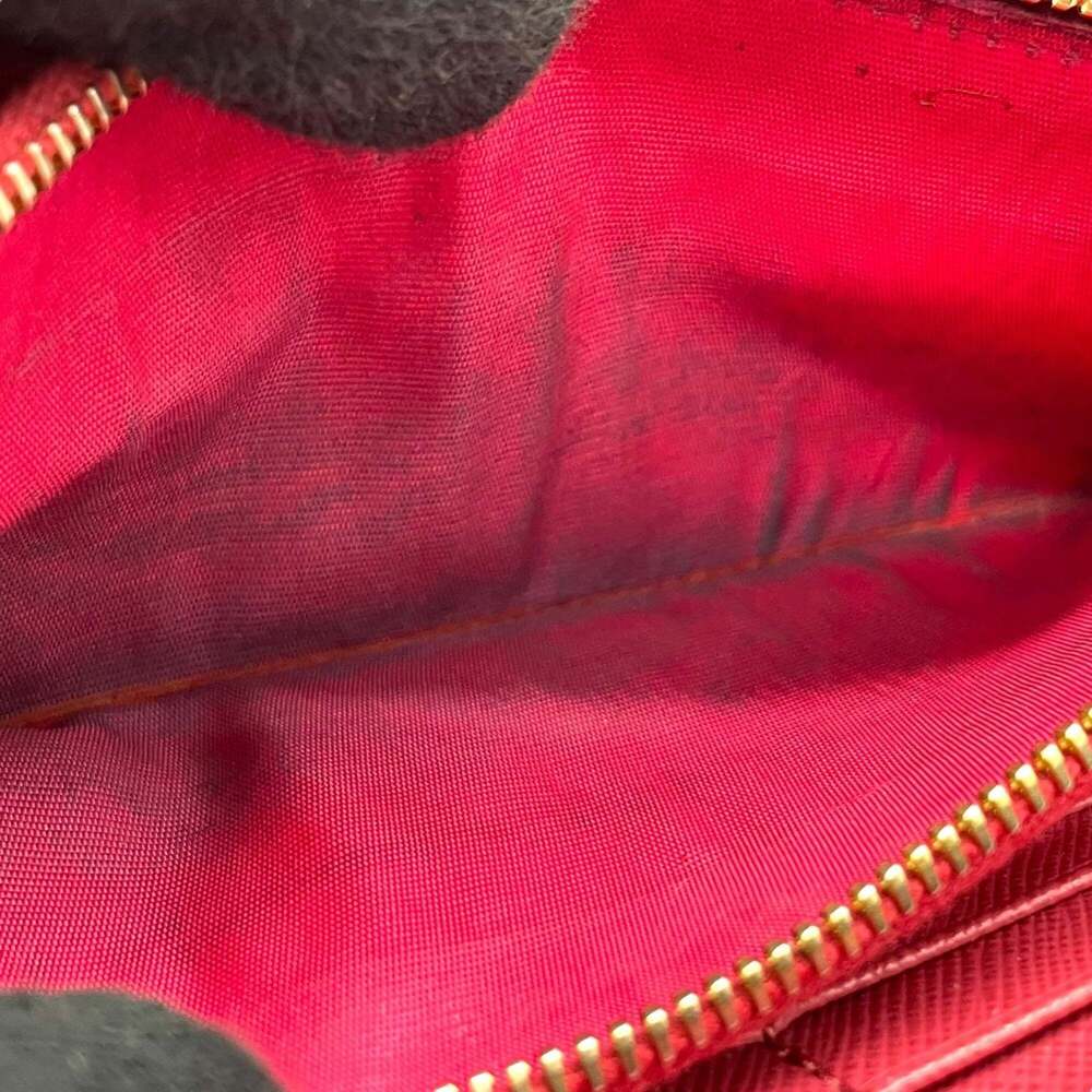 PRADA Prada Long Wallet, Saffiano Leather, Flap, Pink, Two-Tone, Gold Hardwar... - Picture 16 of 16